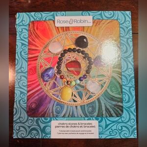 Gem Stones Chakra Stones Set Bracelet